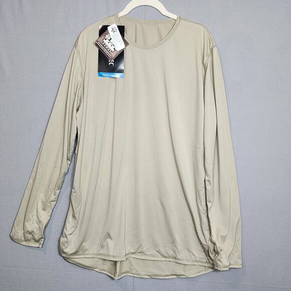 Army Light Weight Undershirt Top Tan Gen III L1 Top C LR 8415-01-538-7795 Sz L - Picture 1 of 9